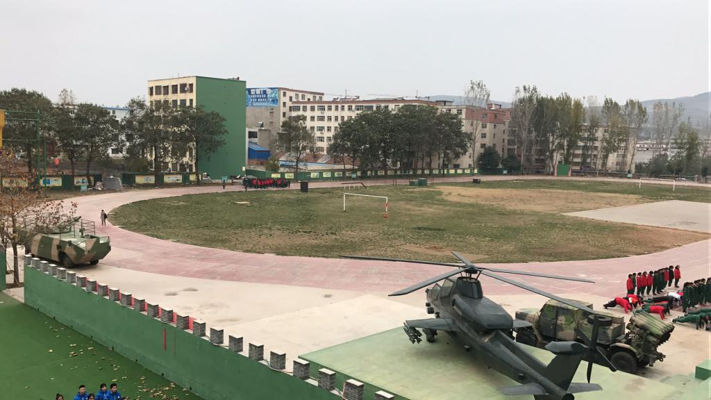 开阔的场地