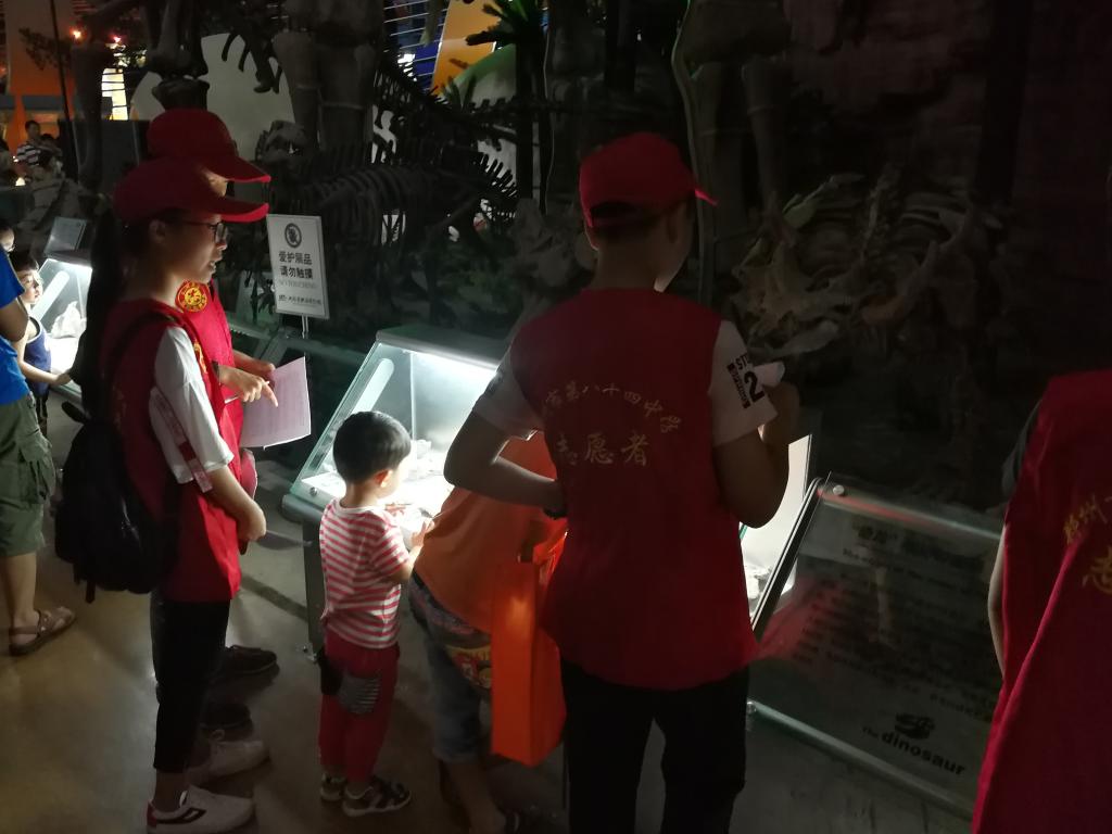 坚持开展河南省地质博物馆义务讲解员社会实践活动