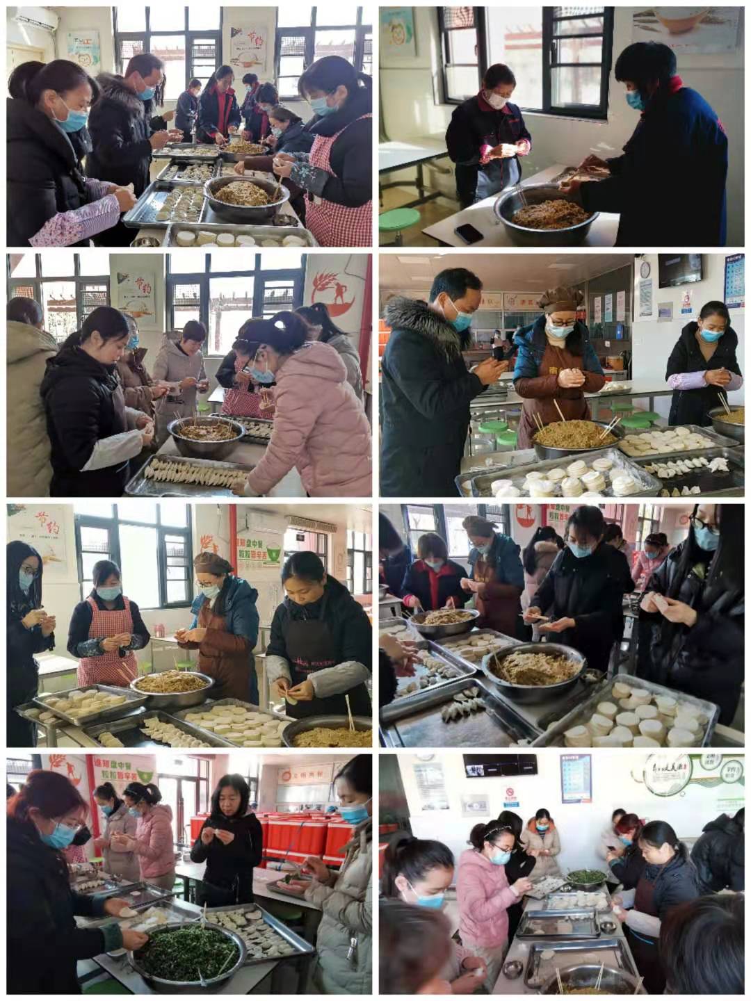 欢欢喜喜包饺子