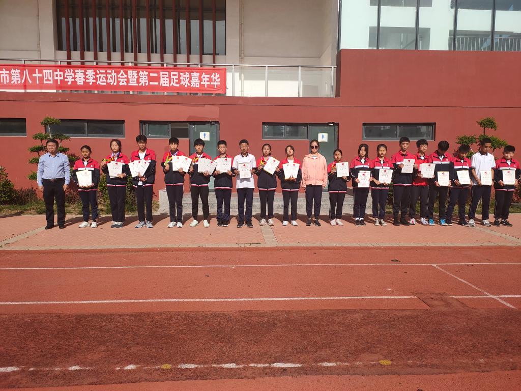 获奖同学大合影