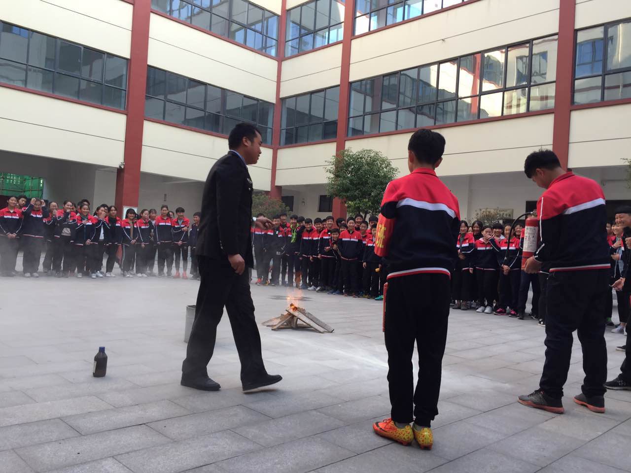 灭火消防演练