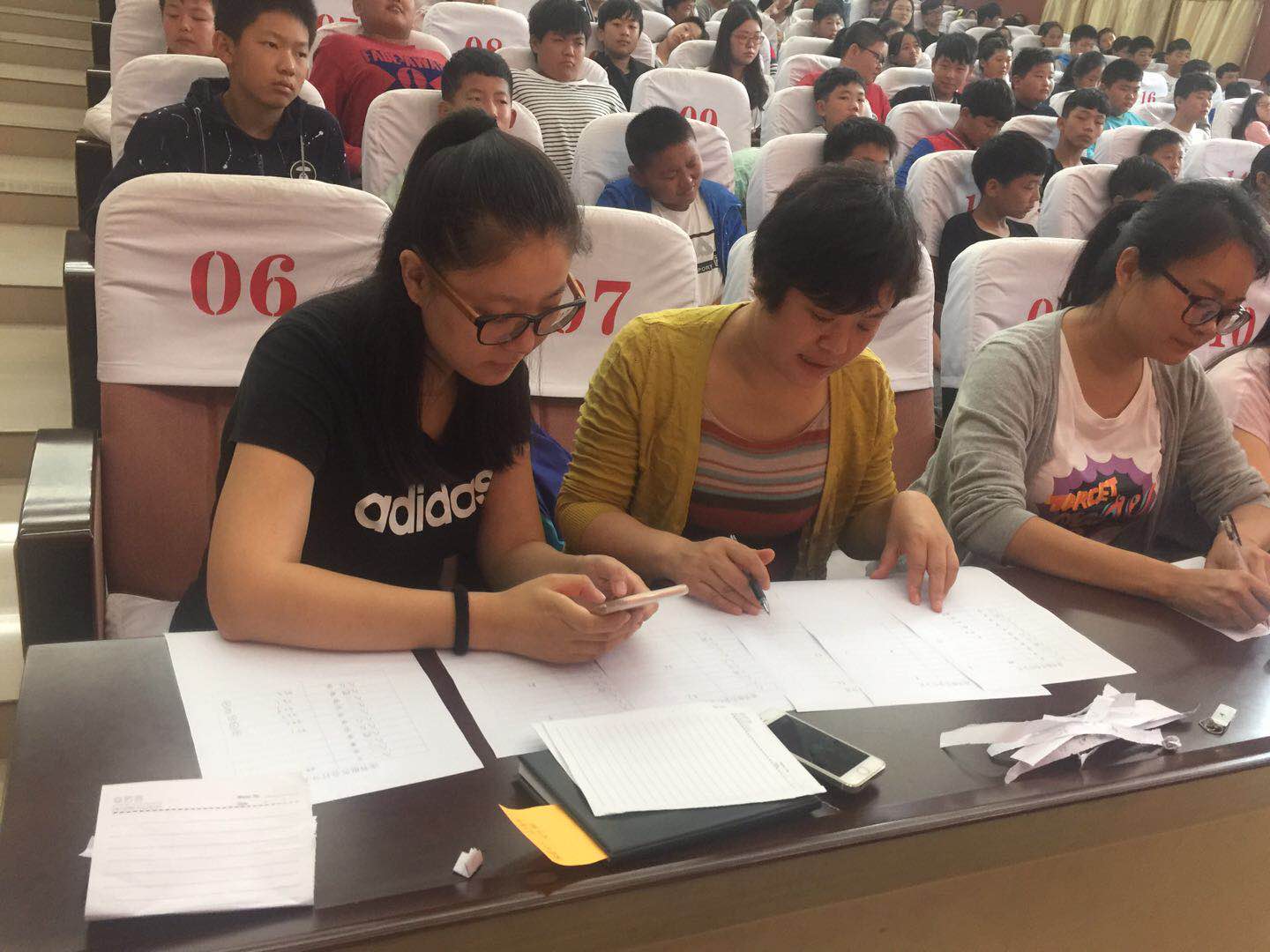 评委老师几分钟