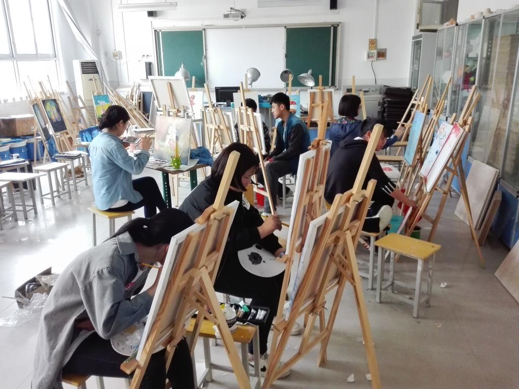 油画社团活动
